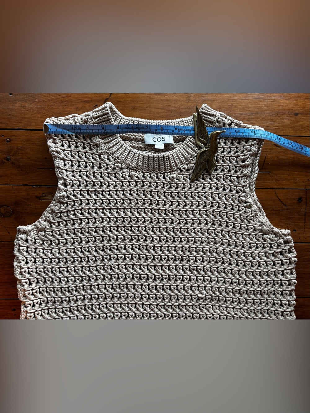COS Chunky Knit Sweater Vest - Picture 3 of 10